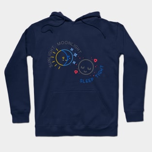 Sunlight,MOonlight Hoodie